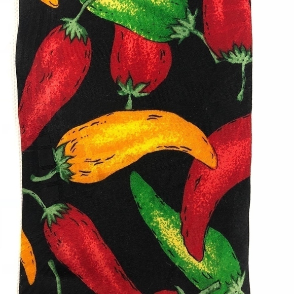 BEANS McGee | Chili Pepper 100% Silk Tie - Picture 1 of 4